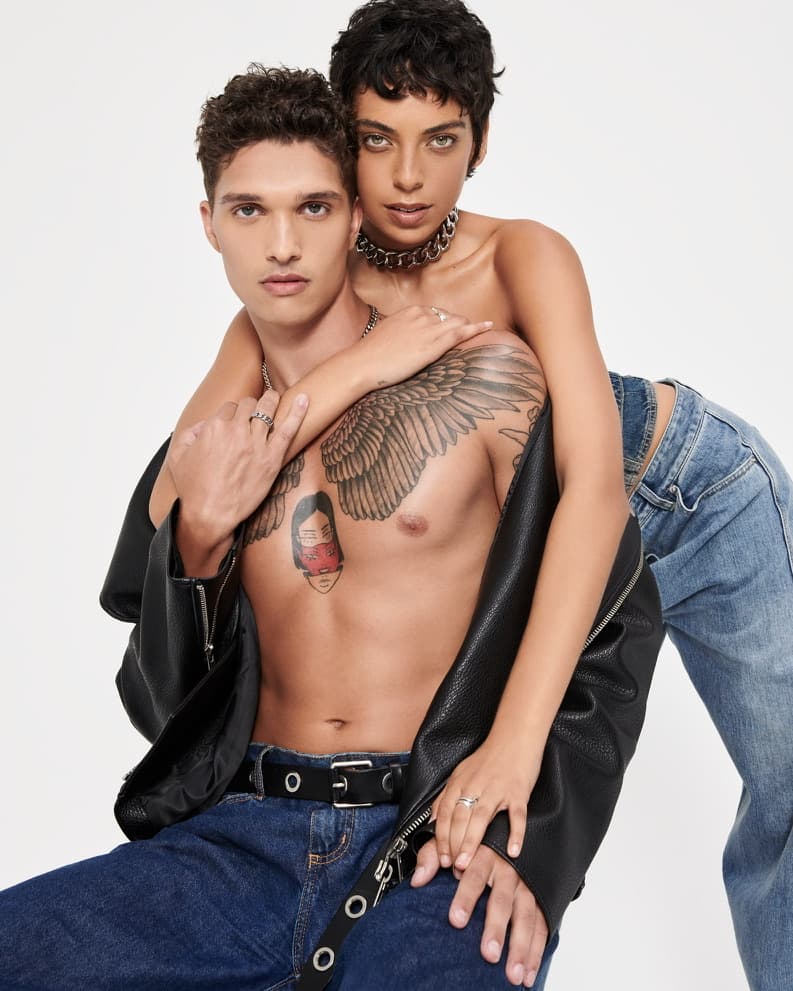 Duo editorial shoot